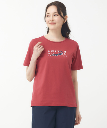 プレーティング天竺 ロゴTシャツ【吸汗速乾】