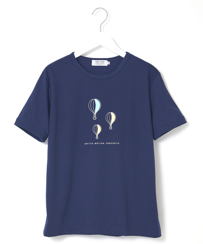 気球 プリント Tシャツ