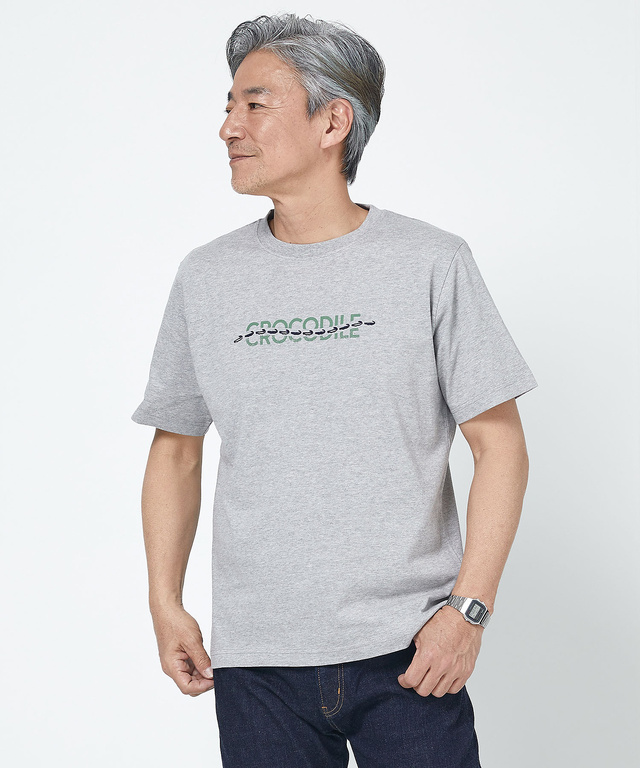 メンズ ロゴフロッキー プリント Tシャツ通販 [1602-43212